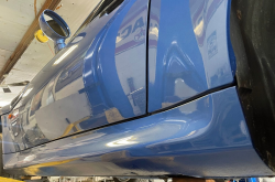 1998 BMW M Roadster in Estoril Blue Metallic over Estoril Blue & Black Nappa