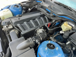 1998 BMW M Roadster in Estoril Blue Metallic over Estoril Blue & Black Nappa