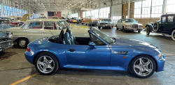 1998 BMW M Roadster in Estoril Blue Metallic over Estoril Blue & Black Nappa