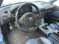 1998 BMW M Roadster in Estoril Blue Metallic over Estoril Blue & Black Nappa