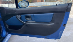 1998 BMW M Roadster in Estoril Blue Metallic over Estoril Blue & Black Nappa