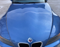 1998 BMW M Roadster in Estoril Blue Metallic over Estoril Blue & Black Nappa