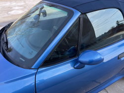1998 BMW M Roadster in Estoril Blue Metallic over Estoril Blue & Black Nappa