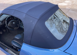 1998 BMW M Roadster in Estoril Blue Metallic over Estoril Blue & Black Nappa