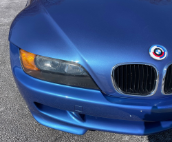 1998 BMW M Roadster in Estoril Blue Metallic over Estoril Blue & Black Nappa