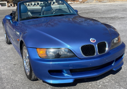 1998 BMW M Roadster in Estoril Blue Metallic over Estoril Blue & Black Nappa