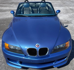 1998 BMW M Roadster in Estoril Blue Metallic over Estoril Blue & Black Nappa