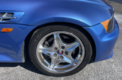 1998 BMW M Roadster in Estoril Blue Metallic over Estoril Blue & Black Nappa