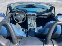1998 BMW M Roadster in Estoril Blue Metallic over Estoril Blue & Black Nappa