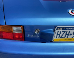 1998 BMW M Roadster in Estoril Blue Metallic over Estoril Blue & Black Nappa