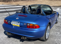 1998 BMW M Roadster in Estoril Blue Metallic over Estoril Blue & Black Nappa