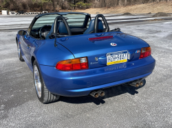 1998 BMW M Roadster in Estoril Blue Metallic over Estoril Blue & Black Nappa