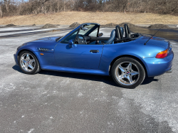 1998 BMW M Roadster in Estoril Blue Metallic over Estoril Blue & Black Nappa