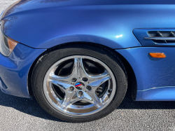 1998 BMW M Roadster in Estoril Blue Metallic over Estoril Blue & Black Nappa