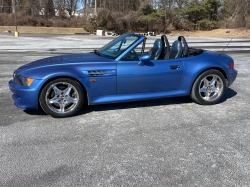 1998 BMW M Roadster in Estoril Blue Metallic over Estoril Blue & Black Nappa
