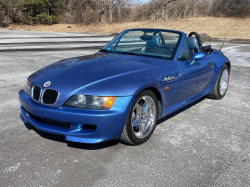 1998 BMW M Roadster in Estoril Blue Metallic over Estoril Blue & Black Nappa