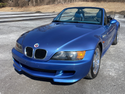 1998 BMW M Roadster in Estoril Blue Metallic over Estoril Blue & Black Nappa