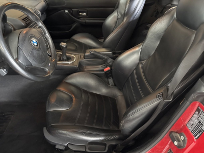 1998 BMW M Roadster in Imola Red 2 over Black Nappa