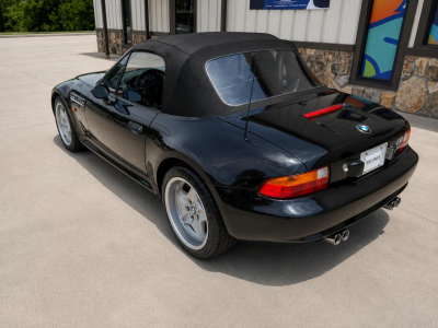 1998 BMW M Roadster in Cosmos Black Metallic over Imola Red & Black Nappa