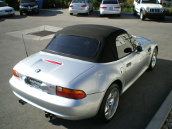 1998 BMW M Roadster in Arctic Silver Metallic over Imola Red & Black Nappa