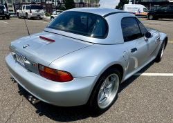 1998 BMW M Roadster in Arctic Silver Metallic over Imola Red & Black Nappa