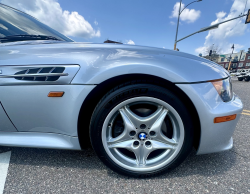 1998 BMW M Roadster in Arctic Silver Metallic over Imola Red & Black Nappa