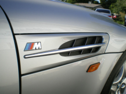 1998 BMW M Roadster in Arctic Silver Metallic over Imola Red & Black Nappa