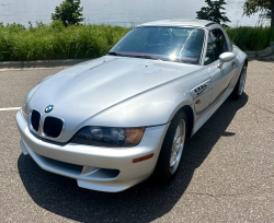 1998 BMW M Roadster in Arctic Silver Metallic over Imola Red & Black Nappa