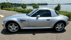 1998 BMW M Roadster in Arctic Silver Metallic over Imola Red & Black Nappa