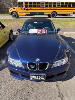 1998 BMW M Roadster in Montreal Blue Metallic over Dark Gray & Black Nappa