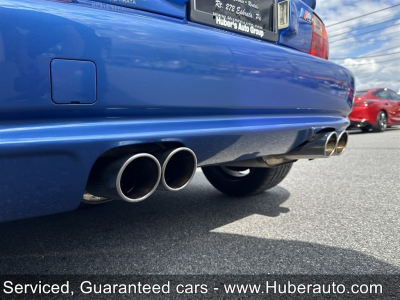 1998 BMW M Roadster in Estoril Blue Metallic over Estoril Blue & Black Nappa