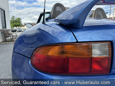 1998 BMW M Roadster in Estoril Blue Metallic over Estoril Blue & Black Nappa