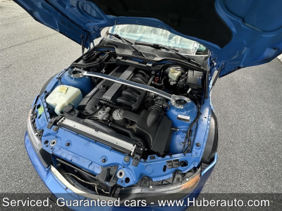 1998 BMW M Roadster in Estoril Blue Metallic over Estoril Blue & Black Nappa