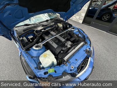 1998 BMW M Roadster in Estoril Blue Metallic over Estoril Blue & Black Nappa