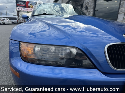 1998 BMW M Roadster in Estoril Blue Metallic over Estoril Blue & Black Nappa