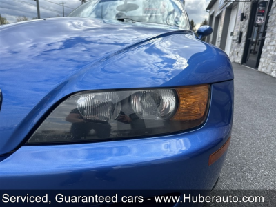1998 BMW M Roadster in Estoril Blue Metallic over Estoril Blue & Black Nappa