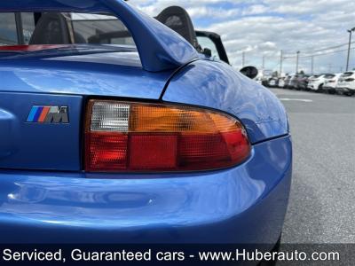 1998 BMW M Roadster in Estoril Blue Metallic over Estoril Blue & Black Nappa