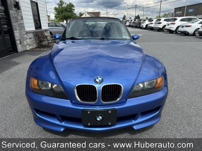 1998 BMW M Roadster in Estoril Blue Metallic over Estoril Blue & Black Nappa