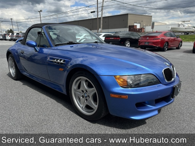 1998 BMW M Roadster in Estoril Blue Metallic over Estoril Blue & Black Nappa