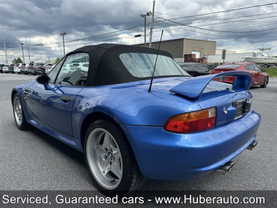 1998 BMW M Roadster in Estoril Blue Metallic over Estoril Blue & Black Nappa