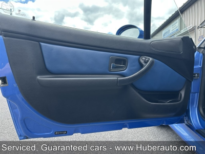 1998 BMW M Roadster in Estoril Blue Metallic over Estoril Blue & Black Nappa
