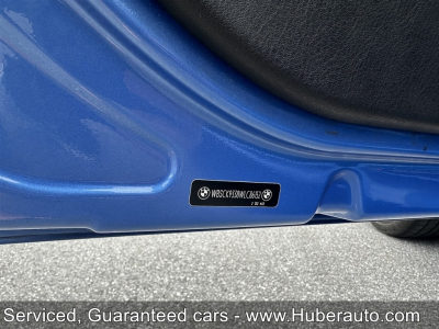 1998 BMW M Roadster in Estoril Blue Metallic over Estoril Blue & Black Nappa