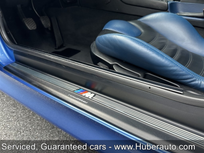 1998 BMW M Roadster in Estoril Blue Metallic over Estoril Blue & Black Nappa