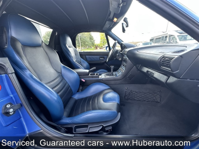 1998 BMW M Roadster in Estoril Blue Metallic over Estoril Blue & Black Nappa