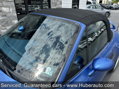 1998 BMW M Roadster in Estoril Blue Metallic over Estoril Blue & Black Nappa