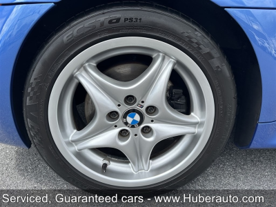 1998 BMW M Roadster in Estoril Blue Metallic over Estoril Blue & Black Nappa