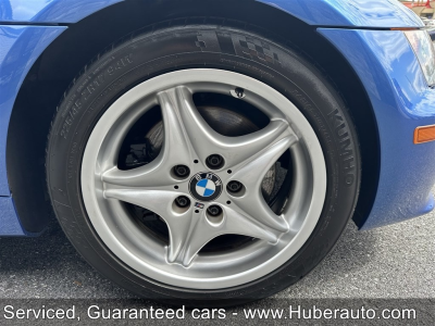 1998 BMW M Roadster in Estoril Blue Metallic over Estoril Blue & Black Nappa