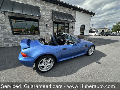 1998 BMW M Roadster in Estoril Blue Metallic over Estoril Blue & Black Nappa