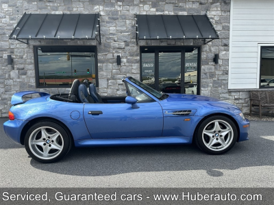 1998 BMW M Roadster in Estoril Blue Metallic over Estoril Blue & Black Nappa