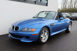 1998 BMW M Roadster in Estoril Blue Metallic over Estoril Blue & Black Nappa